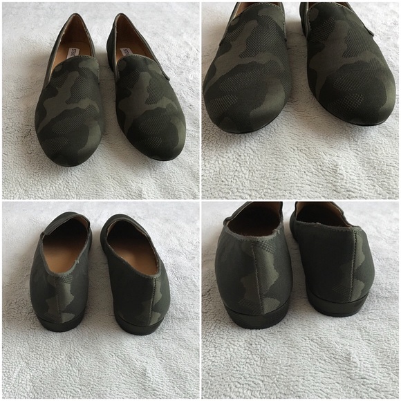 NWT Steve Madden Sol Loafer Camouflage Green 6 NIB - Picture 3 of 11